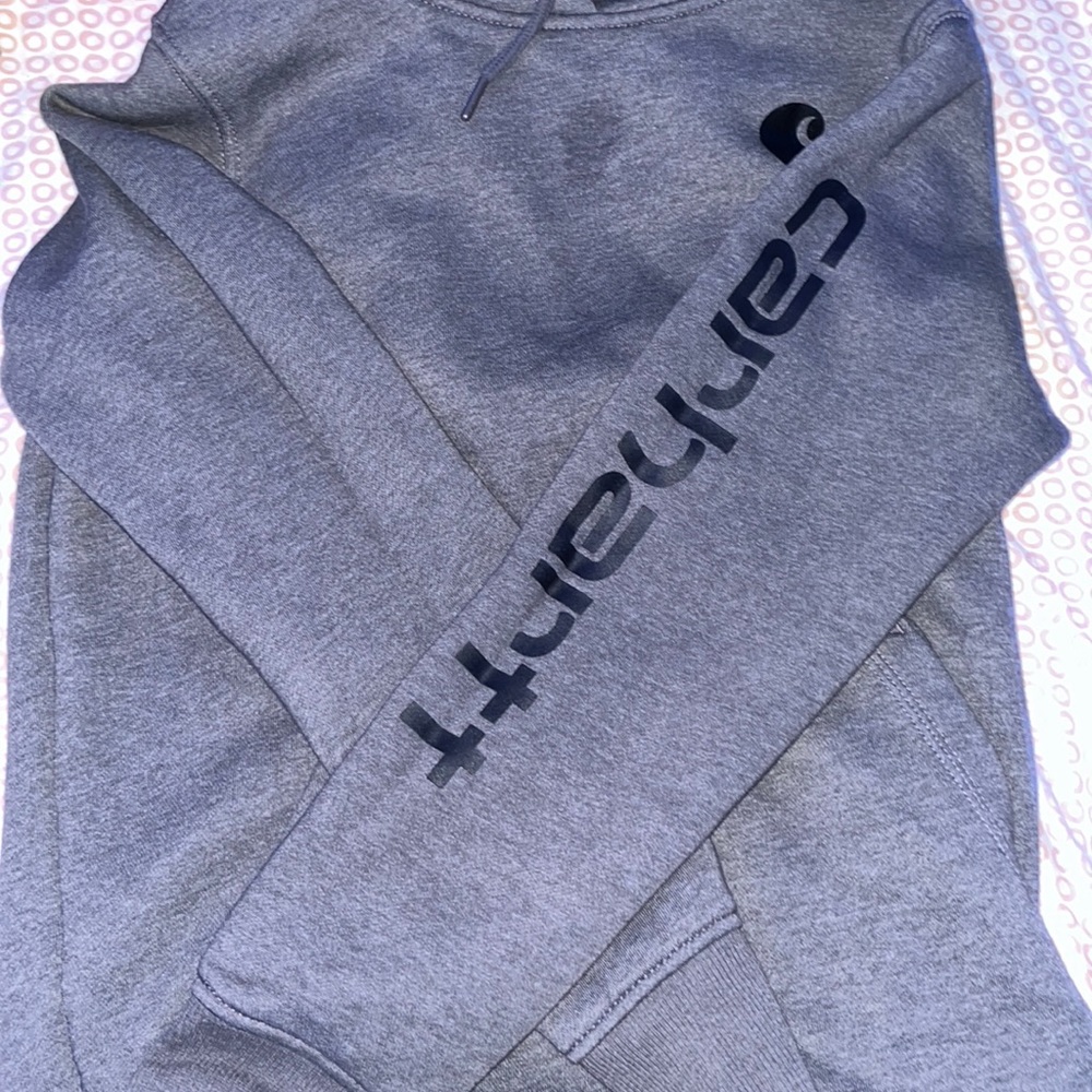 Small men’s Carhartt grey Hoodie